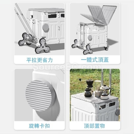 客製化帶蓋野餐露營購物車禮品