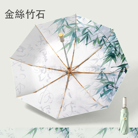 客製化雙層自動折疊傘禮品