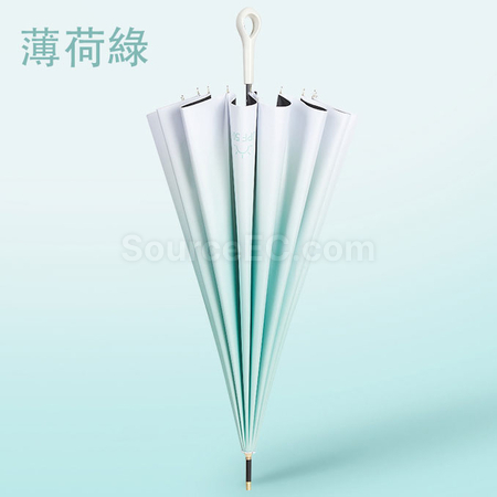 客製化漸變16骨直傘禮品