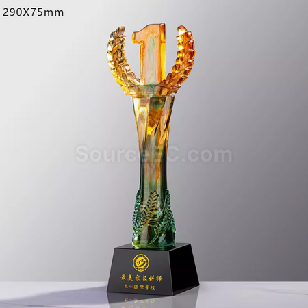 客製化琉璃水晶獎座禮品
