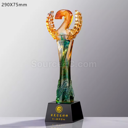 客製化琉璃水晶獎座禮品