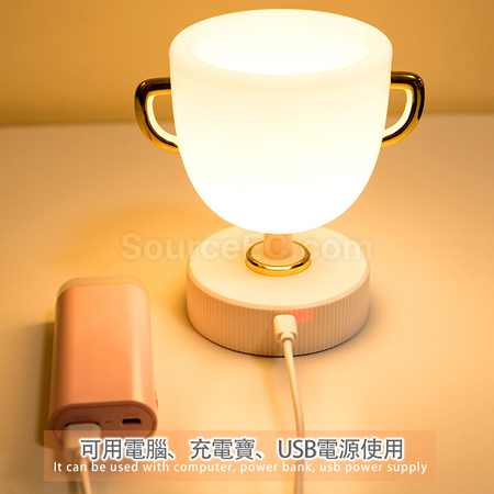客製化獎盃筆筒小夜燈禮品