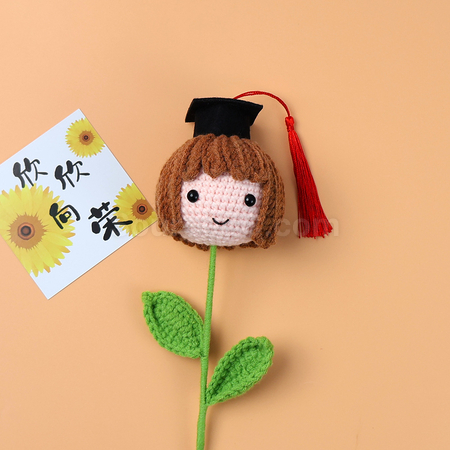 客製化畢業生編織玩偶花束禮品