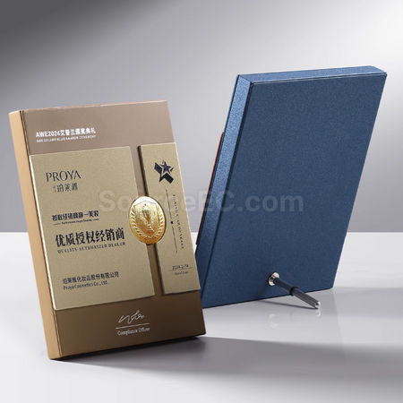 客製化皮革金屬獎牌禮品
