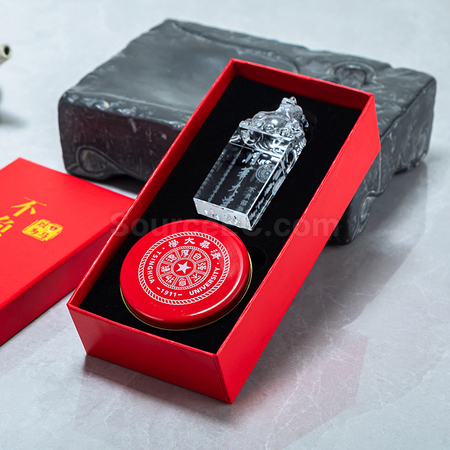 客製化琉璃印章禮品