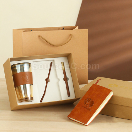 客製化商務玻璃杯禮品套裝禮盒禮品
