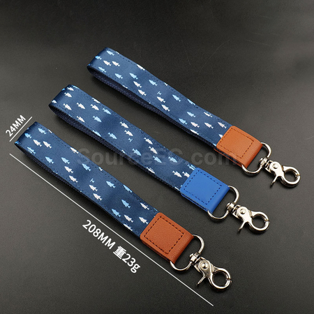 客製化PU織帶鑰匙扣禮品