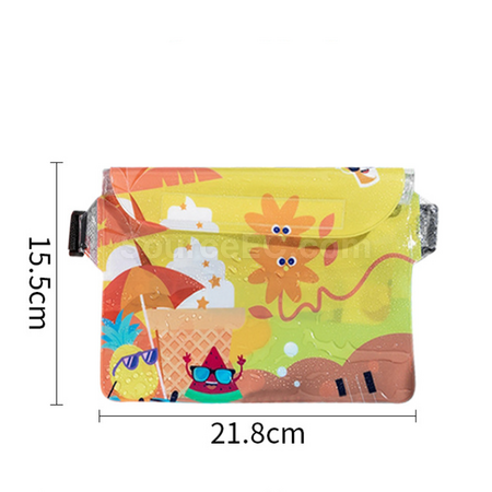 客製化3層密封斜跨手機防水袋禮品