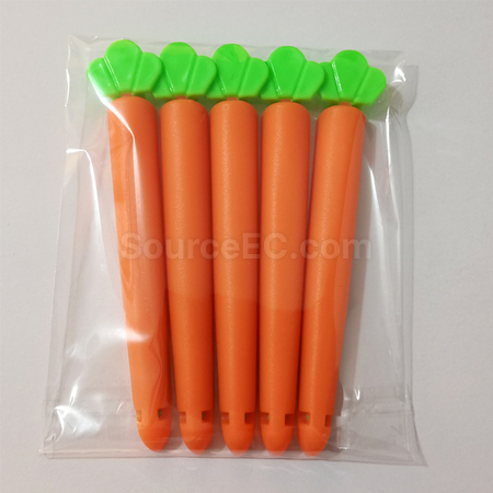 客製化胡蘿蔔冰箱貼封口夾禮品