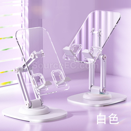 客製化旋轉透明手機平板支架禮品