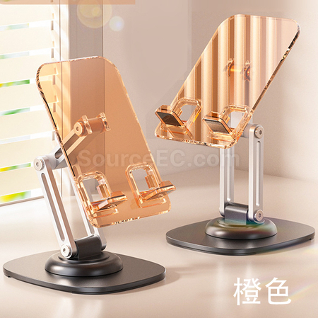 客製化旋轉透明手機平板支架禮品