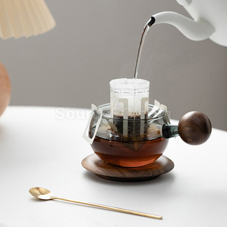 客製化熊貓玻璃杯禮品