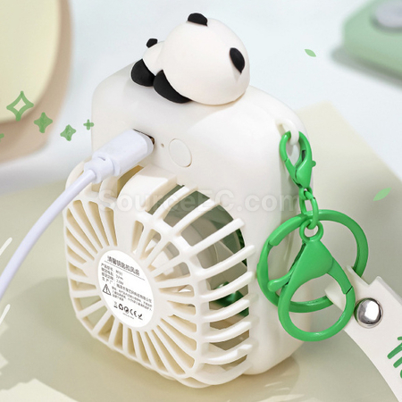 客製化熊貓迷你風扇禮品