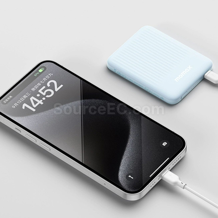 客製化MOMAX磁吸移動電源禮品