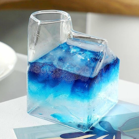客製化玻璃牛奶杯禮品