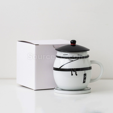 客製化熊貓馬克杯大肚杯禮品