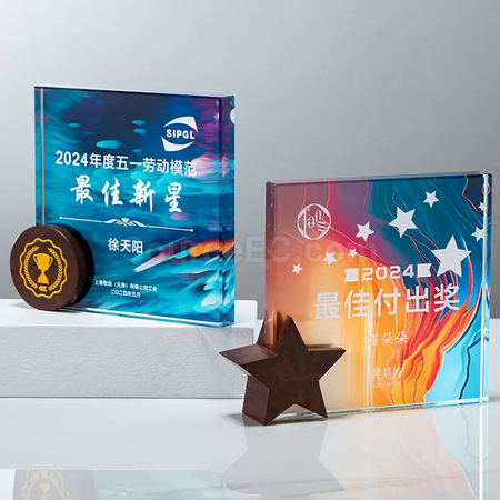 客製化大理石水晶獎座禮品