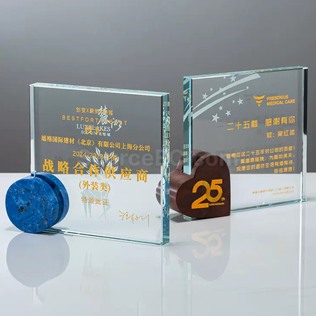 客製化大理石水晶獎座禮品