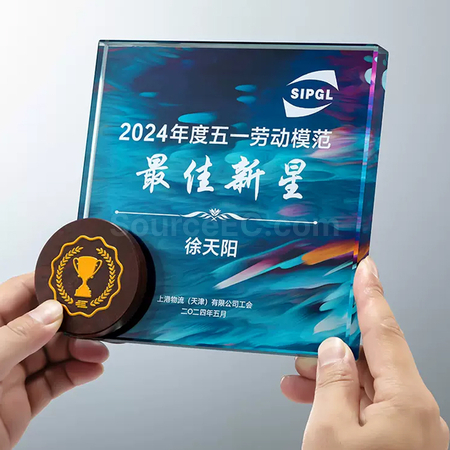 客製化大理石水晶獎座禮品