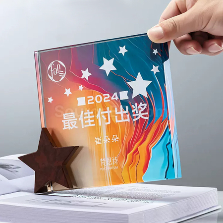 客製化大理石水晶獎座禮品