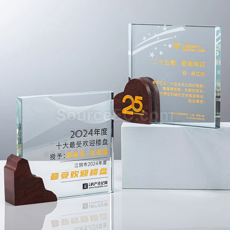 客製化大理石水晶獎座禮品