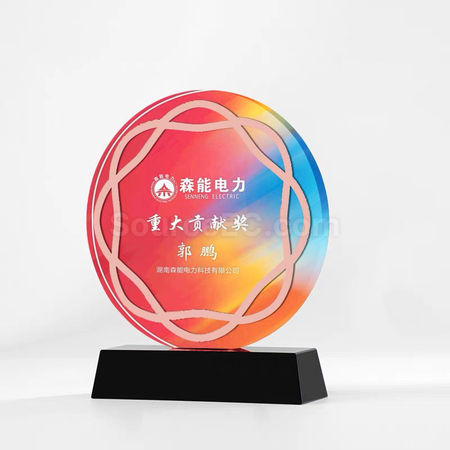 客製化水晶獎座禮品