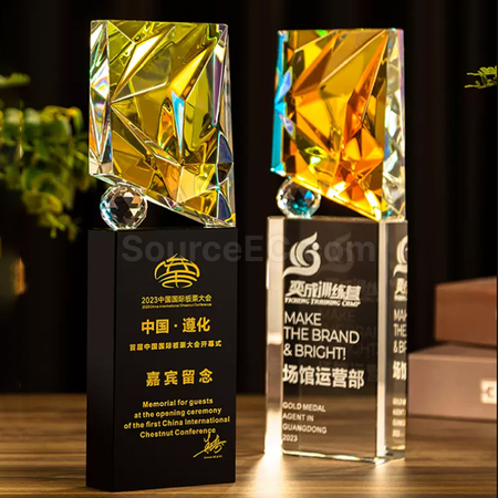 客製化創意水晶獎座禮品