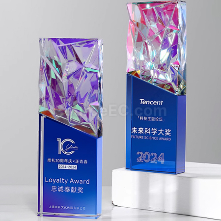 客製化創意水晶獎座禮品