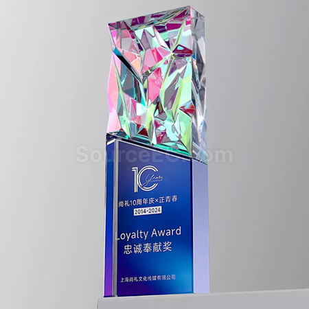 客製化創意水晶獎座禮品