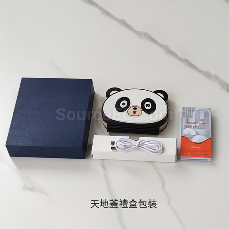 客製化動物LED摺疊書頁燈禮品