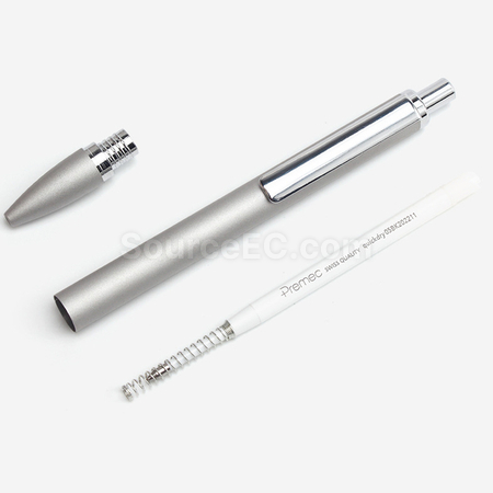 客製化三口按動金屬筆禮品
