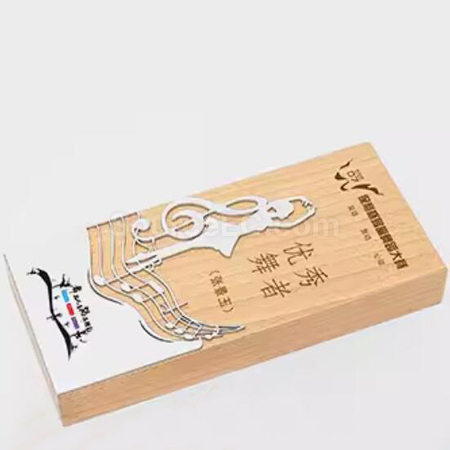 客製化木獎座禮品