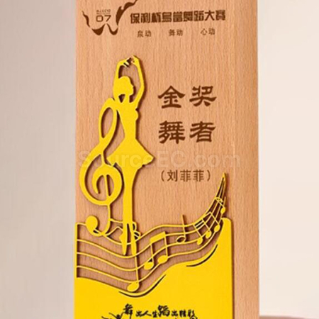 客製化木獎座禮品
