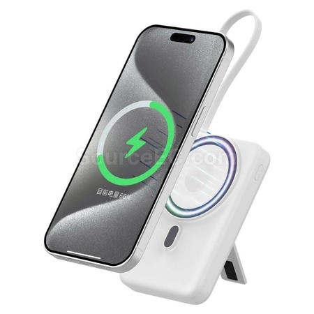 客製化三合一支架磁吸無線可充手錶行動電源禮品