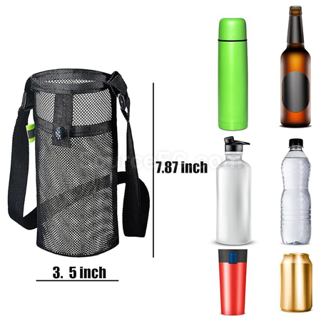 客製化便攜網格斜背水壺背袋禮品