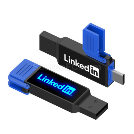 客製化Type-C發光隨身碟禮品