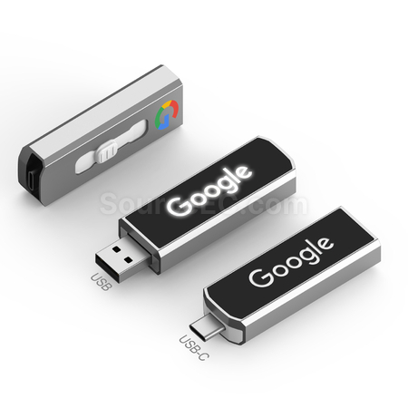 客製化Type-C發光隨身碟禮品