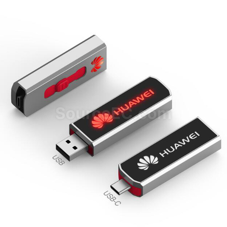 客製化Type-C發光隨身碟禮品