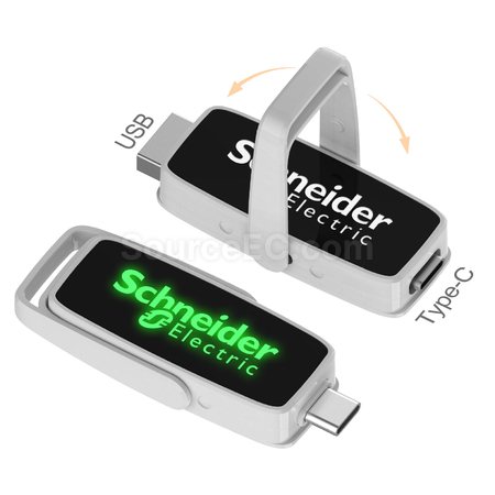 客製化Type-C發光隨身碟禮品