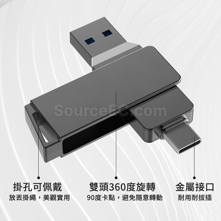客製化Type-C兩用隨身碟禮品