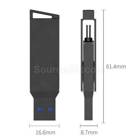 客製化Type-C兩用隨身碟禮品