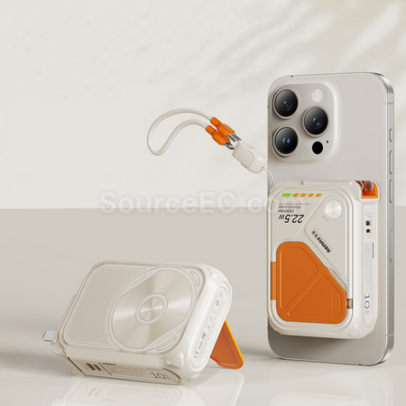 客製化3C認證磁吸無線移動電源禮品