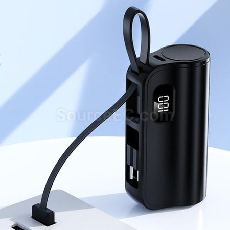 客製化膠囊行動電源帶支架禮品