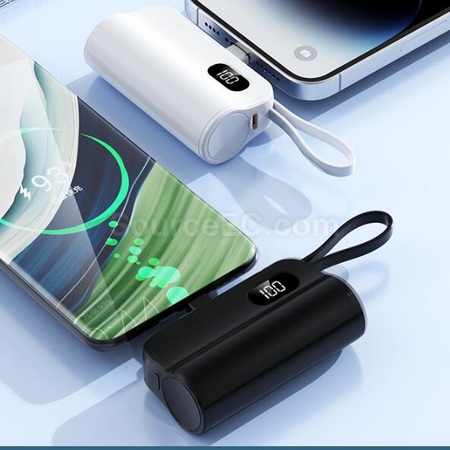 客製化膠囊行動電源帶支架禮品