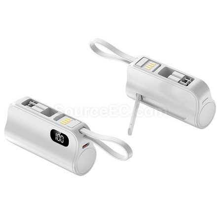 客製化膠囊行動電源帶支架禮品