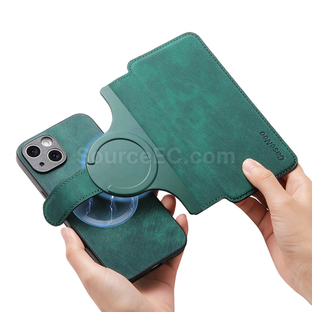 客製化創新款磁吸magsafe二合一分離手機殼禮品