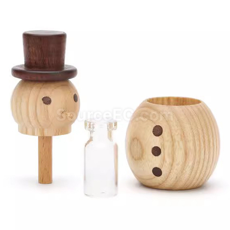 客製化雪人擴香木禮品