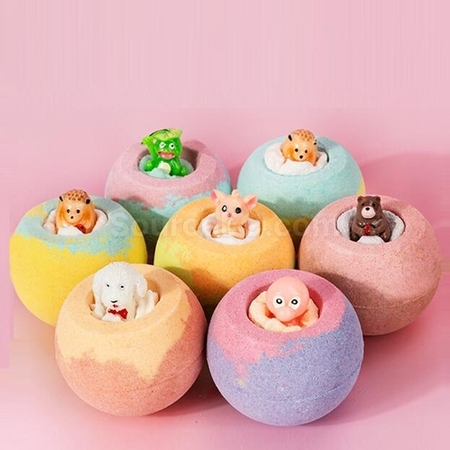客製化動物泡澡球禮品