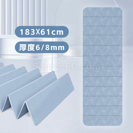 客製化折疊TPE瑜伽墊禮品