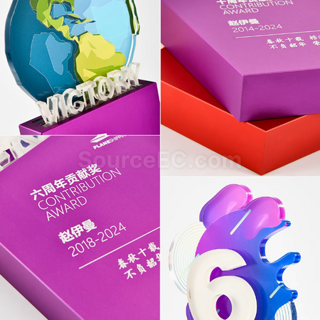 客製化週年獎座禮品